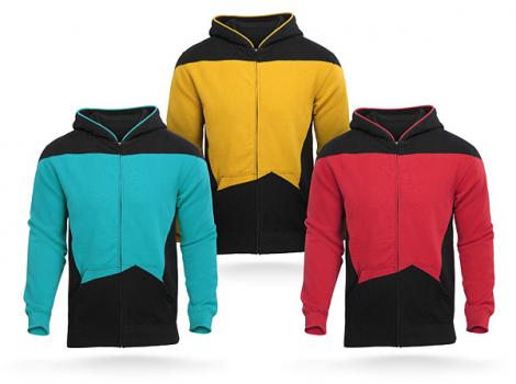 Star Trek The Next Generation Uniform Hoodie save up to 50%